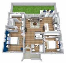 The Retreat 206 floor plan